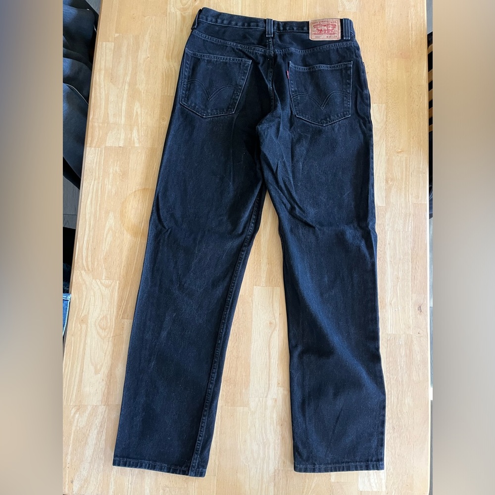 Men’s Levi’s Black 550 Jeans W34 L34